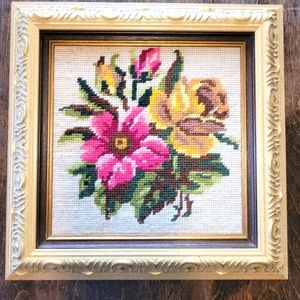 Embroidery wall decor